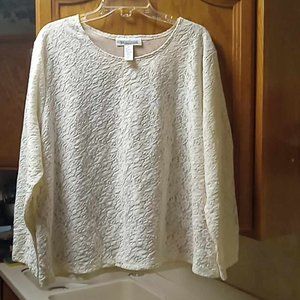 JOSEPHINE WOMENS TOP SHIRT BLUSE 2X